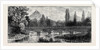 The Attack on Prince Bismarck, Bridge Over the Saale at Kissingen Where Kullmann Was Arrested, August 1, 1874 by Anonymous