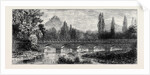 The Attack on Prince Bismarck, Bridge Over the Saale at Kissingen Where Kullmann Was Arrested, August 1, 1874 by Anonymous