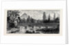 The Attack on Prince Bismarck, Bridge Over the Saale at Kissingen Where Kullmann Was Arrested, August 1, 1874 by Anonymous