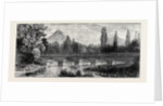 The Attack on Prince Bismarck, Bridge Over the Saale at Kissingen Where Kullmann Was Arrested, August 1, 1874 by Anonymous