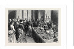Presentation of Fruit to the Lord Mayor of London, an Annual Custom of the Fruiterers' Company, August 8, 1874 by Anonymous