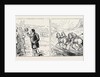 Left: The Old Bore Who Always Appears at Luncheon Time, Right: Home on Cousin Tom's Coach; Goodwood Races, a Ladies' Day, August 8, 1874 by Anonymous