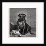 Beauty and the Beast, from the Drawing by John Charlton in the Black and White Exhibition by Anonymous