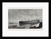 The Attempt to Launch the Ironclad Independencia Built for the Brazilian Government, August 15, 1874 by Anonymous