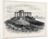 Temple of Minerva, Cape Colonna, Scene of Falconer's Shipwreck, Greece by Anonymous