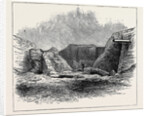 Dr. Schliemann's Excavations at Hissarlik from the East, Greece by Anonymous