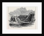 Dr. Schliemann's Excavations at Hissarlik from the East, Greece by Anonymous