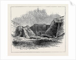 Dr. Schliemann's Excavations at Hissarlik from the East, Greece by Anonymous