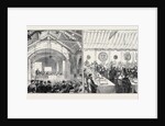 Meeting of the Iron and Steel Institute in the Town Hall by Anonymous
