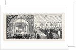 Meeting of the Iron and Steel Institute in the Town Hall by Anonymous