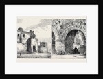 Piel Castle and West Doorway, Furness Abbey by Anonymous