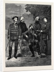 The Civil War in Spain, Don Carlos and His Staff, September 26, 1874 by Anonymous