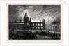 The Great Fire at Aberdeen, Destruction of the East Church, October 17, 1874 by Anonymous