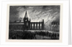 The Great Fire at Aberdeen, Destruction of the East Church, October 17, 1874 by Anonymous