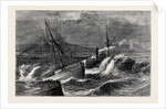 The Recent Gale, Wreck of the Steamer Chusan Off Ardrossan Harbour by Anonymous