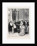 Christening of the Infant Son of the Duke and Duchess of Edinburgh at Buckingham Palace by Anonymous