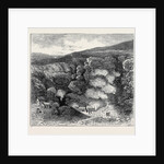 Interior of Great Crater, Vulcano, with Chambers of Condensation, First Group of Fumaroles by Anonymous