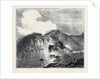 View of Great Crater, Vulcano, from the Sea, with Residence and Works by Anonymous