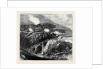 Newly Constructed Bridge in the Interior of Great Crater, Vulcano, for Descent of Muleteers by Anonymous