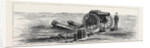 A 46 Cwt. Howitzer on Its Platform, with Temporary Expedient of Inclined Planks by Anonymous