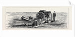 A 46 Cwt. Howitzer on Its Platform, with Temporary Expedient of Inclined Planks by Anonymous