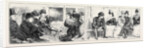 The Humours of Boxing Day: Music Underground, Sketch on a Wristband by Anonymous