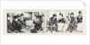 The Humours of Boxing Day: Music Underground, Sketch on a Wristband by Anonymous