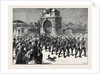 War Preparations at Portsmouth: The Marines Leaving Forton Barracks by Anonymous