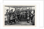 The Crisis in Egypt: Alexandria: Sunday-School on Board the Refugee-Ship Rosina by Anonymous