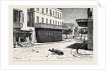 Deserted: Corner of the Rue Des Soeurs, Alexandria, after the Massacre of June 11, Egypt by Anonymous