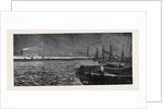 Before the Bombardment of Alexandria, Searching the Forts with the Electric Light, July 9, 1882 by Anonymous
