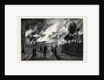 Alexandria: The Grand Square During the Conflagration by Anonymous