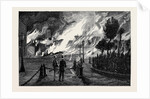 Alexandria: The Grand Square During the Conflagration by Anonymous