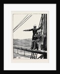 On Board H.M.S. Carysfort in the Suez Canal by Anonymous