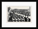 Arabs at Port Said Watching Blue Jackets at Company Drill on Board H.M.S. Monarch by Anonymous