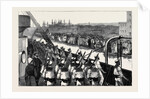Arabs at Port Said Watching Blue Jackets at Company Drill on Board H.M.S. Monarch by Anonymous