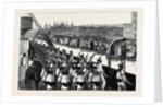 Arabs at Port Said Watching Blue Jackets at Company Drill on Board H.M.S. Monarch by Anonymous