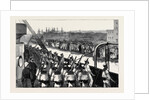 Arabs at Port Said Watching Blue Jackets at Company Drill on Board H.M.S. Monarch by Anonymous