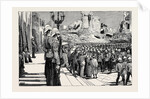 The Scots Guards Marching Through the Grand Square, Alexandria, on Their Way to the Front by Anonymous