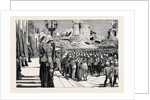 The Scots Guards Marching Through the Grand Square, Alexandria, on Their Way to the Front by Anonymous