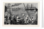 The Occupation of the Suez Canal: with the Grenadier Guards on Board the Batavia: British War Vessels and Transports Leaving Alexandria, August 19 by Anonymous