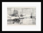 The Ferry at Kantara on the Suez Canal by Anonymous