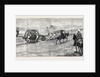 Blue-Jackets from H.M.S. Inconstant Hauling Into Position at Ramleh a 7-Ton Gun on a Sling Waggon by Anonymous