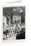The Preston Guild Festival: The Torchlight Procession Passing County Buildings by Anonymous