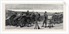 Placing a Gatling Gun in Fort Royal, Port Said, to Command the Approach from the Arab Town by Anonymous