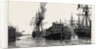 Engines from Alexandria Passing Up the Suez Canal to Ismailia by Anonymous