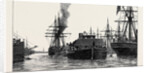 Engines from Alexandria Passing Up the Suez Canal to Ismailia by Anonymous