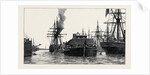 Engines from Alexandria Passing Up the Suez Canal to Ismailia by Anonymous
