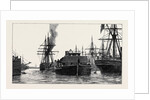 Engines from Alexandria Passing Up the Suez Canal to Ismailia by Anonymous
