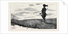 On Guard, a Sunset Sketch on the Canal Bank at Kassassin by Anonymous
